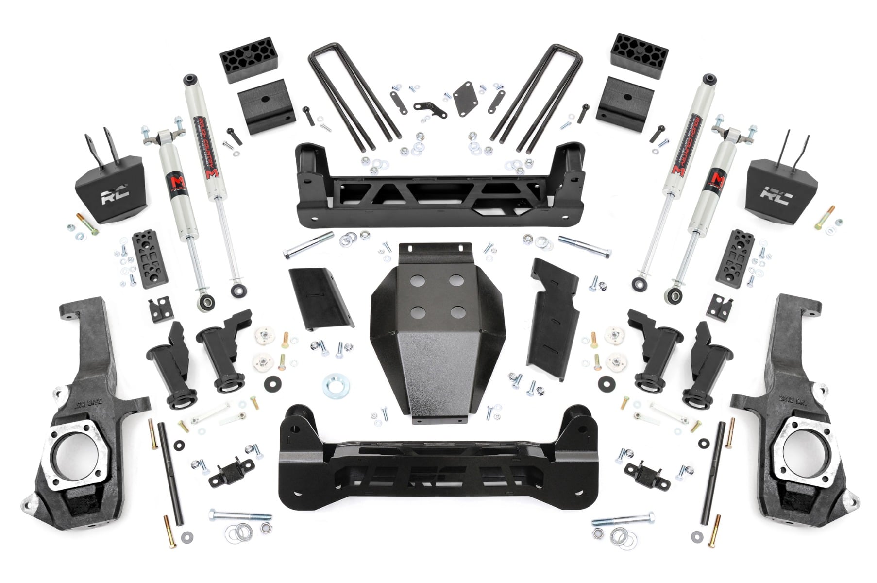 Rough Country 5-Inch M1 Monotube Lift Kit for 2011-2019 Chevy/GMC 2500 HD