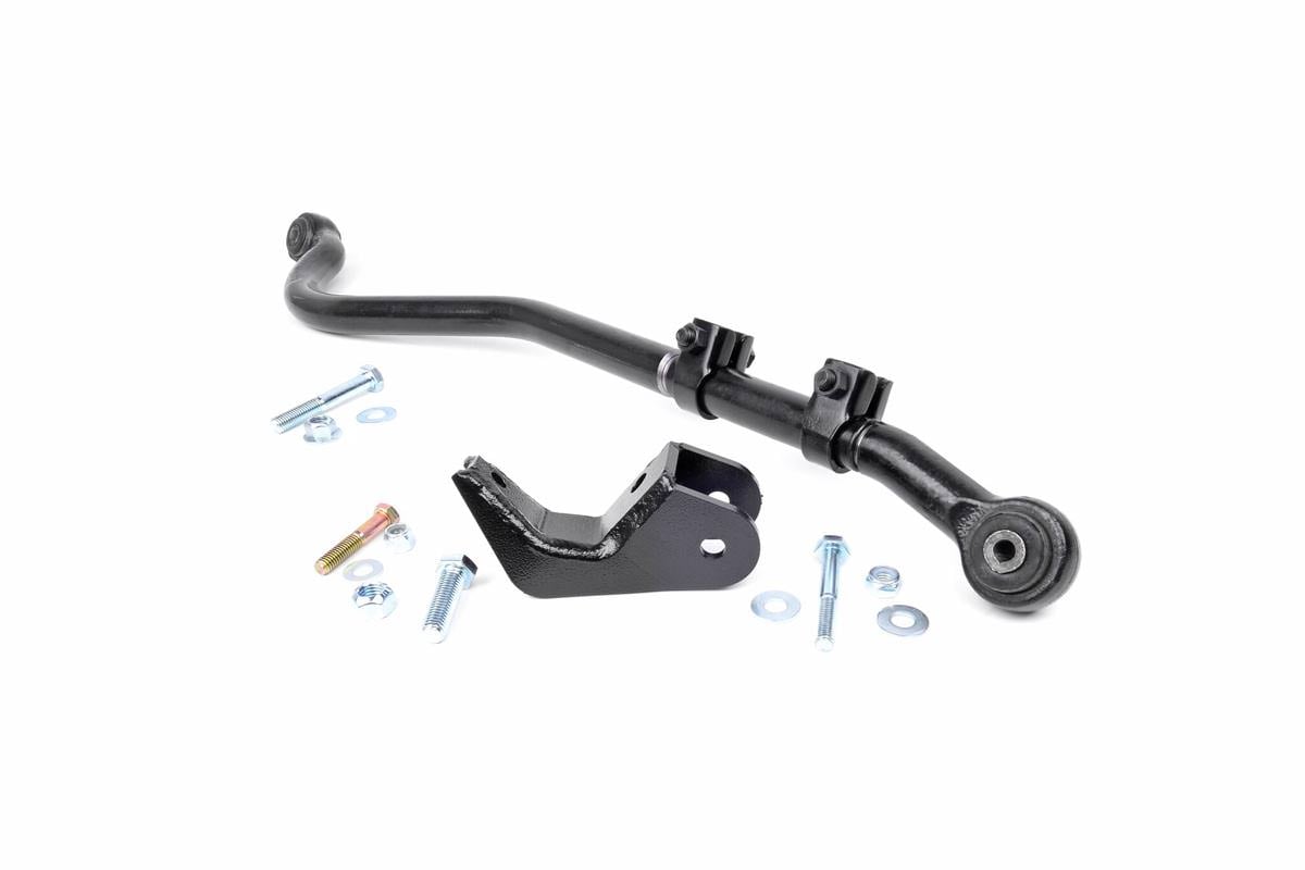 Rough Country 0-3.5in Front Track Bar for Jeep Wrangler