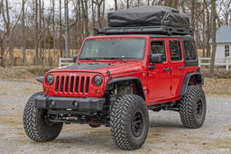 Front Bumper End Caps for Jeep Wrangler JK (2007-2017), view 5, Rough Country 1047
