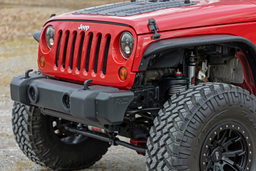 Front Bumper End Caps for Jeep Wrangler JK (2007-2017), view 6, Rough Country 1047
