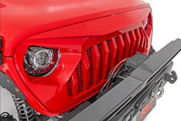 Replacement Grille for Jeep Wrangler 4WD (2018-2025), view 2, Rough Country 10496