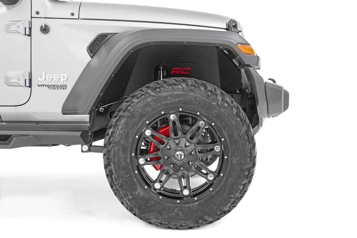 Rough Country Front Inner Fenders for Jeep Wrangler 4WD