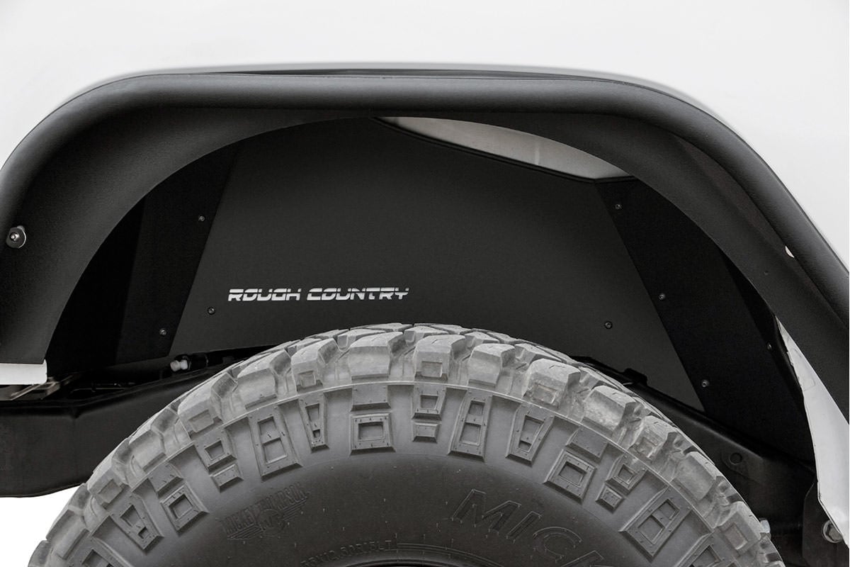 Rough Country Rear Inner Fenders for Jeep Wrangler