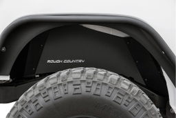 Rear Inner Fenders for Jeep Wrangler (2007-2017) shown installed, Rough Country 10500
