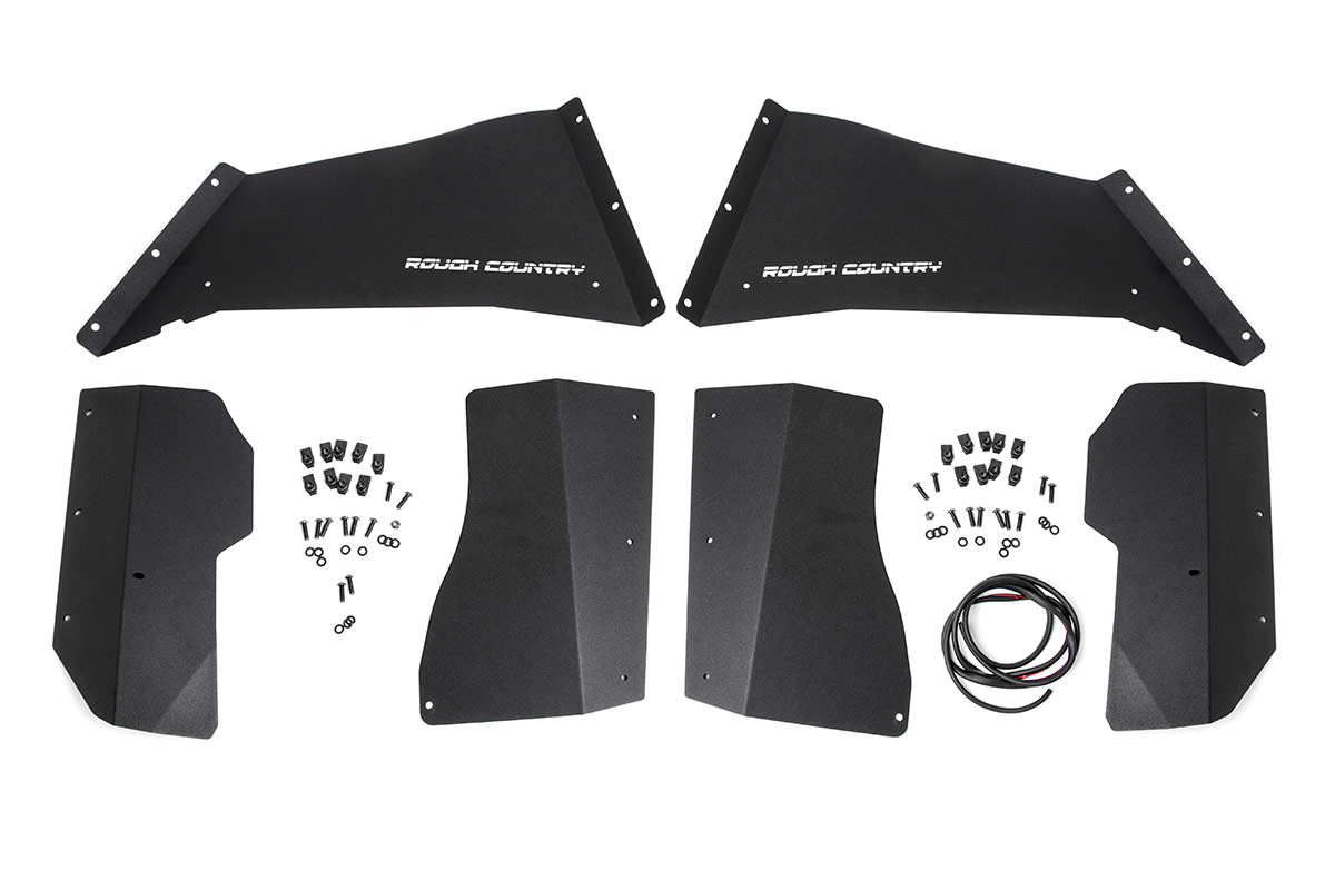 Rear Inner Fenders for Jeep Wrangler (2007-2017), Rough Country 10500