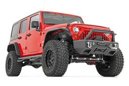 8-Inch Front Tube Fender Flares for Jeep Wrangler (2007-2017), view 2, Rough Country 10531
