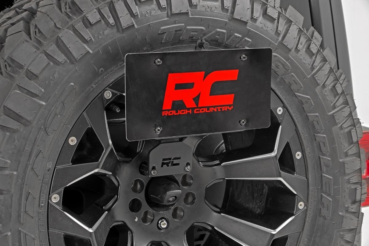 Rough Country Rough Country License Plate Relocation Bracket 10534