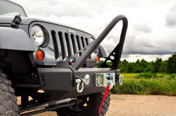 Bumper Stinger Bar for Jeep Cherokee XJ (1984-2001), view 6, Rough Country 1055