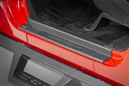 Entry Guards for 2007–2017 Jeep Wrangler Unlimited, view 6, Rough Country 10567