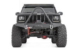 Front Winch Bumper for Jeep Cherokee XJ (1984-2001), view 2, Rough Country 10570