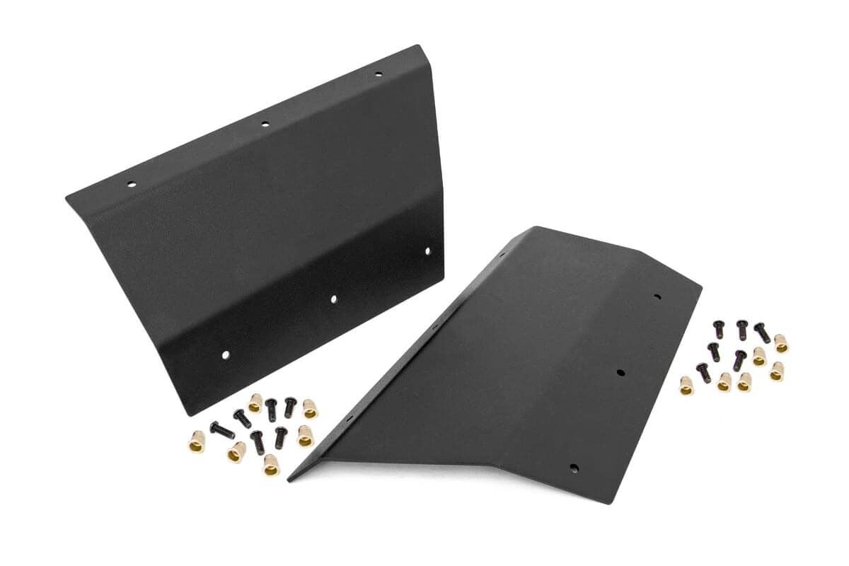 Rough Country Quarter Panel Armor for 1997–2001 Jeep Cherokee XJ, Trimmed Flares