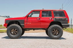 Rear Fender & Quarter Panel Armor for 1984–1996 Jeep Cherokee, view 6, Rough Country 10578