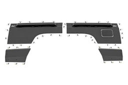 Rear Fender & Quarter Panel Armor for 1997–2001 Jeep Cherokee, Rough Country 10579