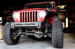 D-Ring Shackle and Mount Set for TJ, YJ and XJ Bumpers, view 3, Rough Country 1058