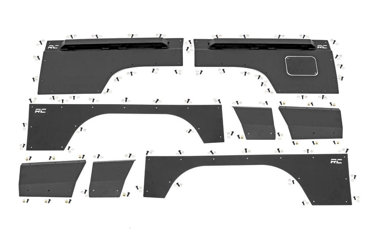 Full Body Armor Kit for 1984–1996 Jeep Cherokee XJ, Rough Country 10580