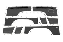 Full Body Armor Kit for 1997–2001 Jeep Cherokee XJ, Rough Country 10581