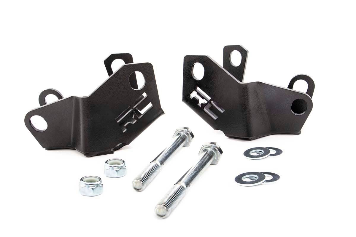 Rough Country Lower Control Arm Skid Plate Kit for Jeep Wrangler 4WD