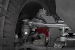 High Steer Kit with Front Track Bar Bracket for Wrangler, view 4, Rough Country 10601