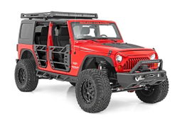 Steel Roof Rack for Jeep Wrangler (2007-2017), view 2, Rough Country 10605