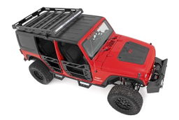 Steel Roof Rack for Jeep Wrangler (2007-2017), view 4, Rough Country 10605