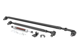 HD Steering Kit with N3 Stabilizer for Jeep Cherokee & Wrangler, Rough Country 10613