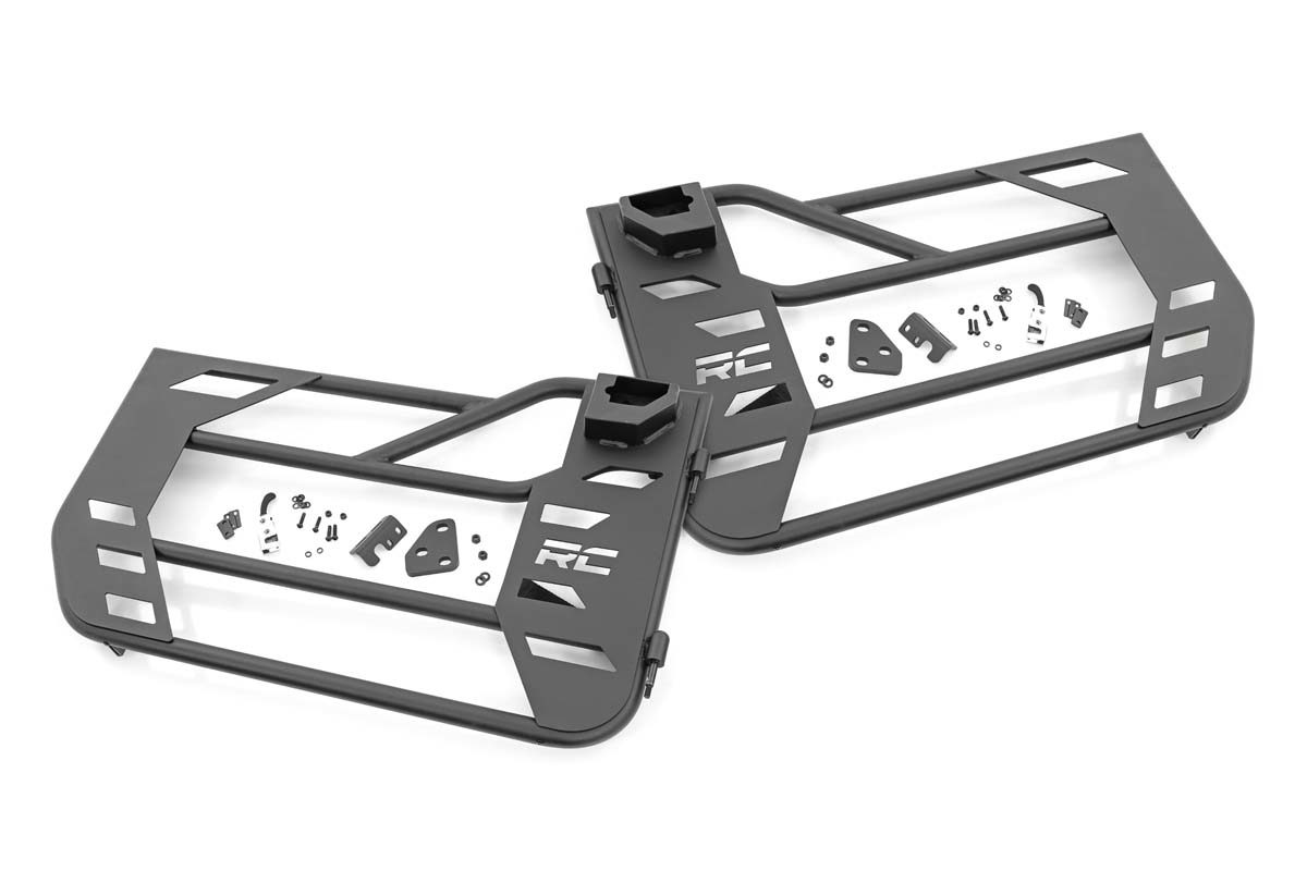 Rough Country Front Tubular Doors for Jeep Wrangler 4WD