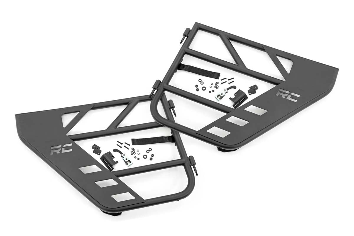 Rough Country Rear Tubular Doors for Jeep Wrangler 4WD