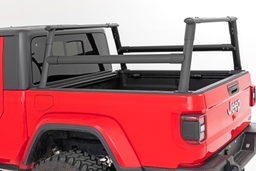 Aluminum Bed Rack for Jeep Gladiator (2020–2025), view 2, Rough Country 10620