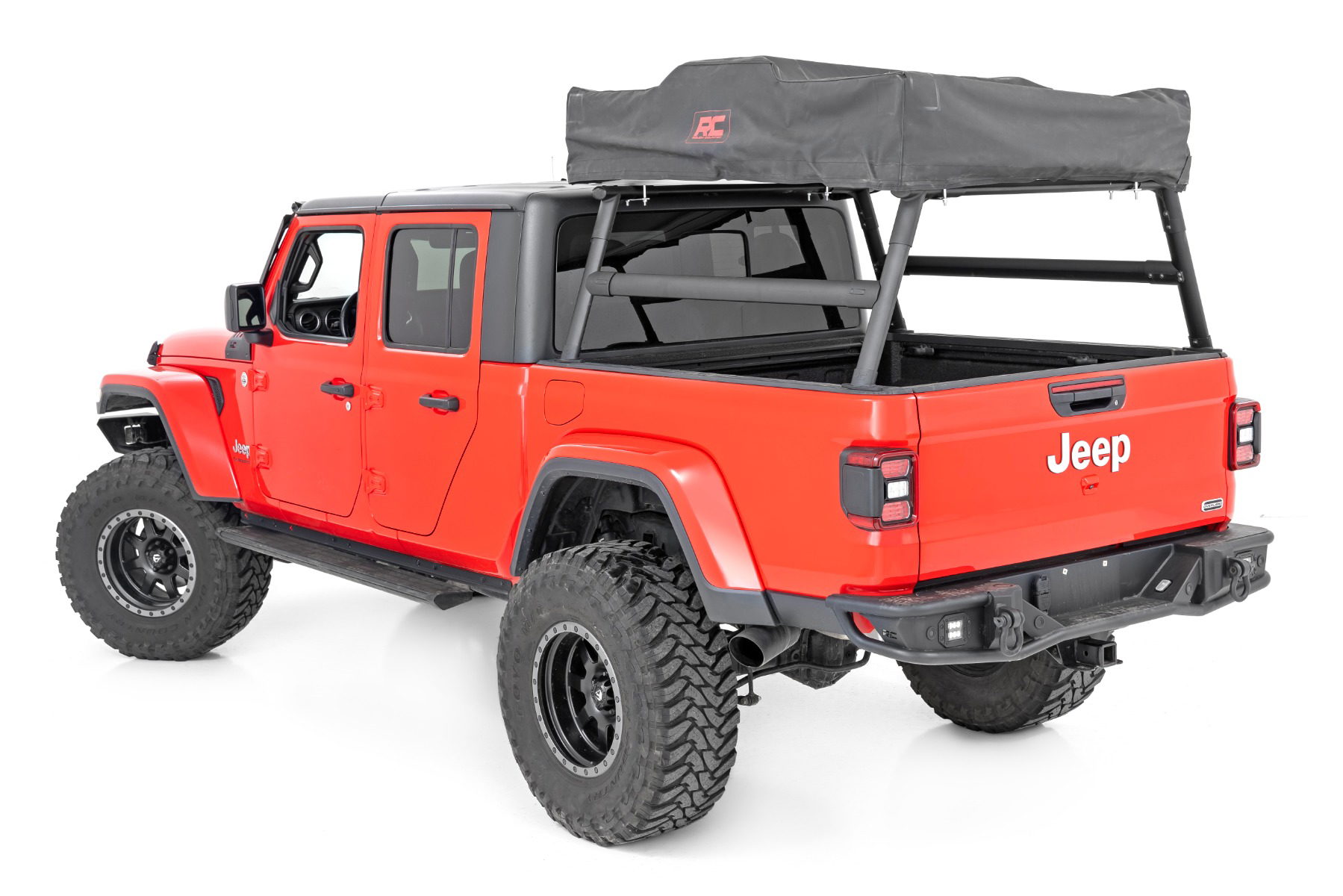 Rough Country Aluminum Bed Rack for Jeep Gladiator