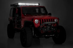 Roof Rack with Black Series LEDs for Jeep Wrangler 4WD (2018-2025), view 6, Rough Country 10622