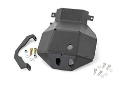 M186 Front Diff Skid Plate for Jeep Wrangler 4WD (2018-2024), Rough Country 10623
