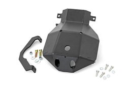 M210 Front Diff Skid Plate for Jeep Wrangler (2018-2025), view 4, Rough Country 10627