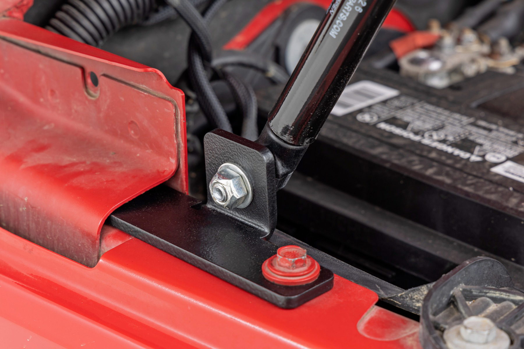 Hood Struts for Jeep Wrangler and Wrangler Unlimited (2007-2017), Rough Country 10643