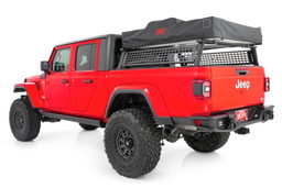 Aluminum Half Bed Rack for Jeep Gladiator (2020–2025), view 2, Rough Country 10644