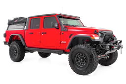 Aluminum Half Bed Rack for Jeep Gladiator (2020–2025), view 3, Rough Country 10644