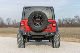 Tubular Rear Bumper for Jeep Wrangler JL (2018-2025), view 5, Rough Country 10648