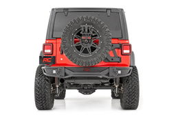 Tubular Rear Bumper for Jeep Wrangler JL (2018-2025), Rough Country 10648