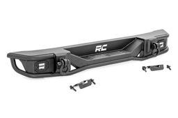 Tubular Rear Bumper for Jeep Wrangler JK (2007-2017), view 5, Rough Country 10649