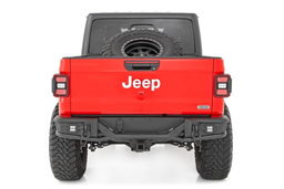 Tubular Rear Bumper for Jeep Gladiator (2020-2025), view 3, Rough Country 10650