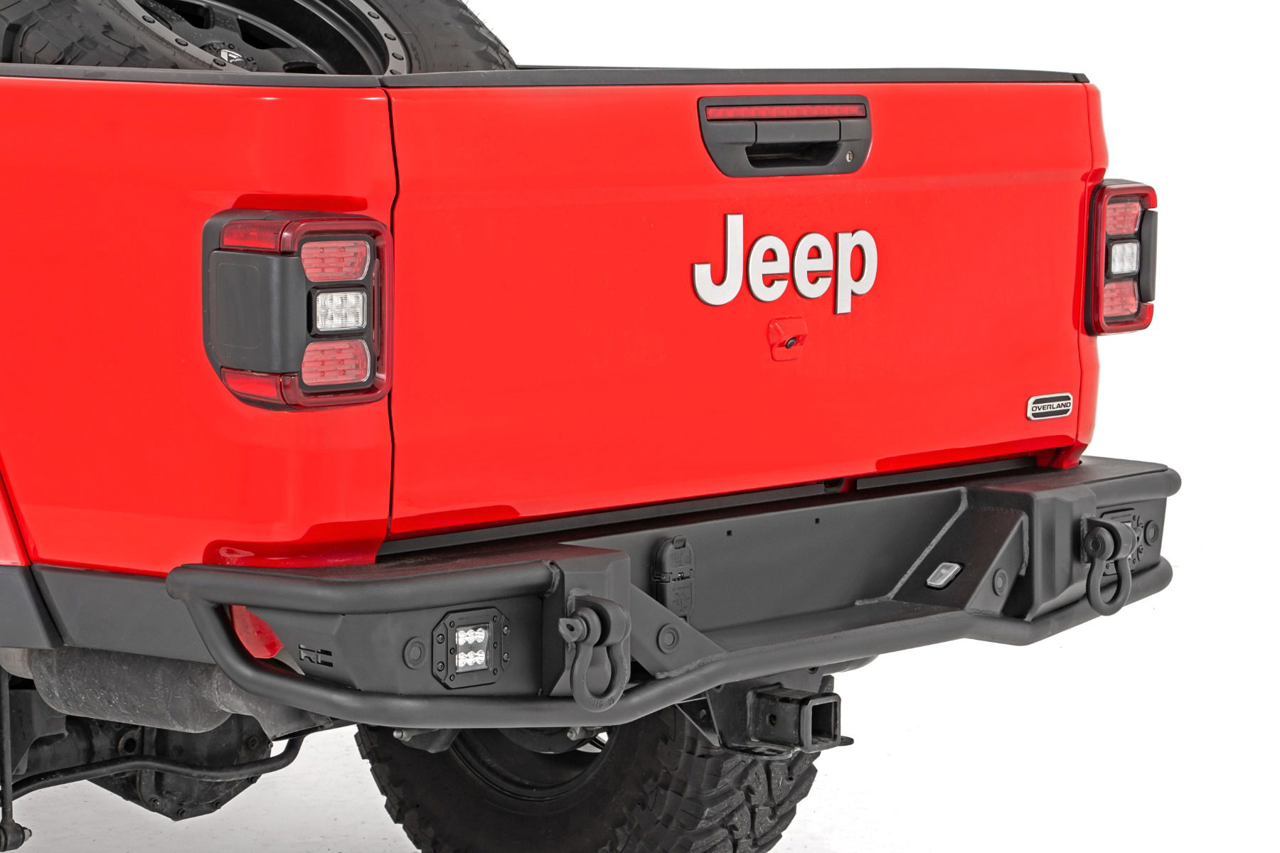 Tubular Rear Bumper for Jeep Gladiator (2020-2025) — Rough Country 10650 — Rear Bumpers