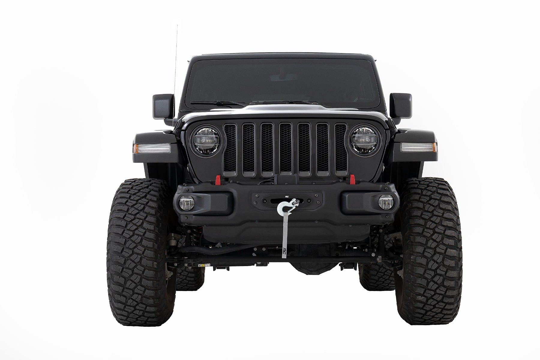 Hidden Winch Mounting Plate for Modular Steel Bumpers, Rough Country 10652