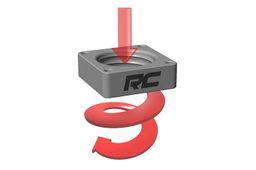 Rough Country Throttle Body Spacer 1068, view 3