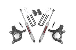 3-Inch Lift Kit with N3 Shocks for 2007-2013 Silverado 1500 2WD, Rough Country 10730