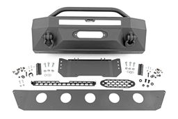Prerunner Front Winch Bumper with Stinger for 4Runner (2014-2024) dimension diagram — Rough Country 10743A