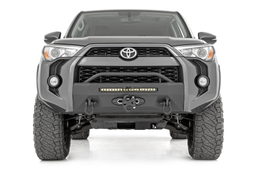 Prerunner Bumper with 20-Inch Cool White DRL Bar for 4Runner, view 3 — Rough Country 10745