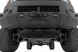 Hidden Winch Mount with Yellow Fog Lights (2024-2025 Land Cruiser), view 6, Rough Country 10750