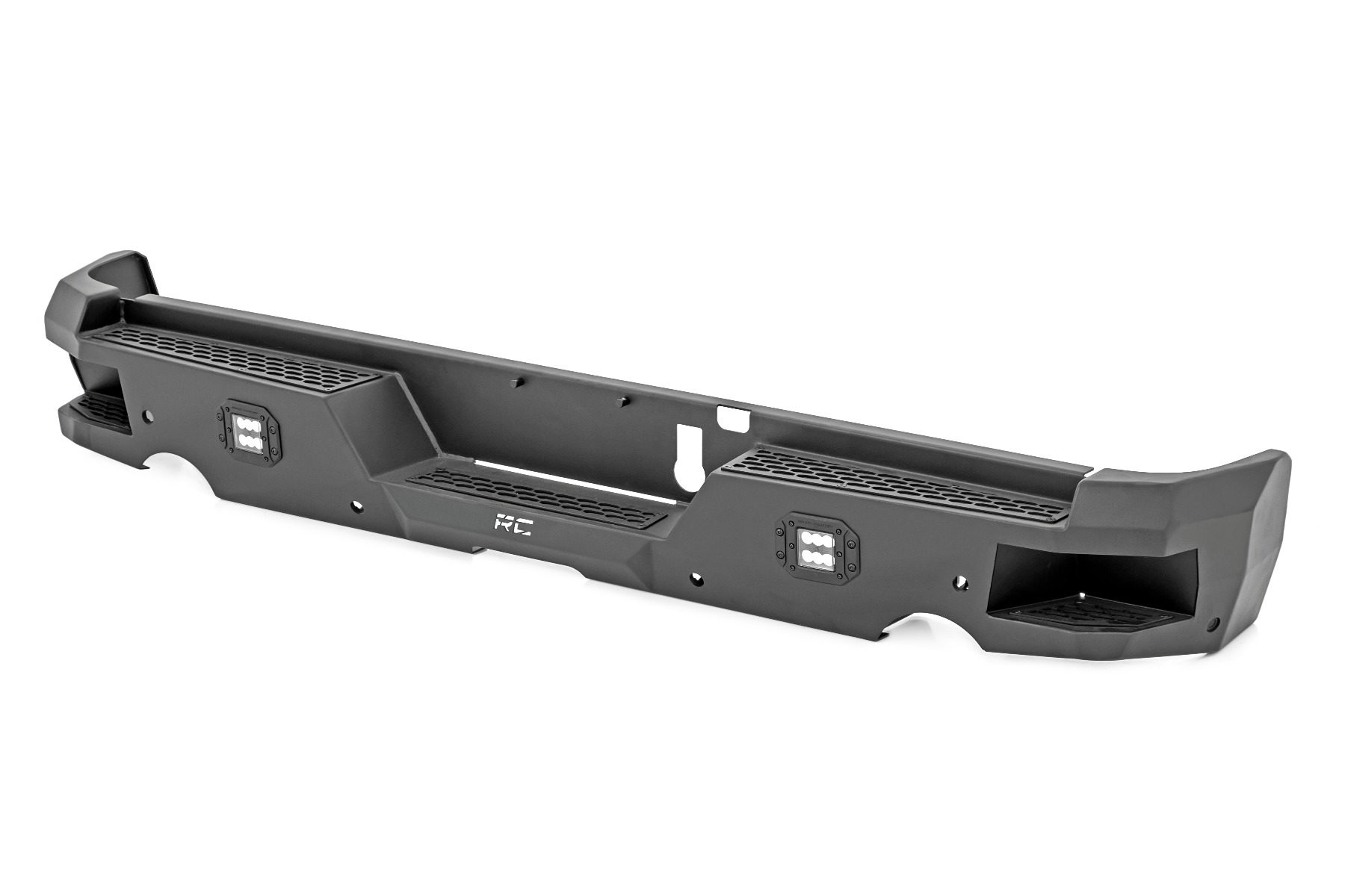 LED Rear Bumper with Bed Steps for Ram 1500 (2019-2025), Rough Country 10755