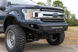 Pre-Runner Front Bumper with Skid Plate for F-150 (2018-2020), view 6, Rough Country 10756A