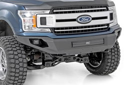 Pre-Runner Front Bumper with Skid Plate for F-150 (2018-2020), view 2, Rough Country 10756A