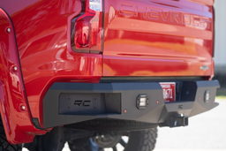 Rear LED Bumper for Silverado & Sierra 1500 (2019-2024), view 3, Rough Country 10758